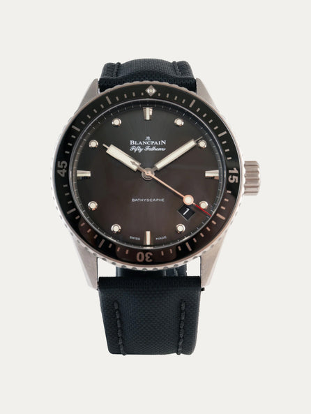 Montre d'occasion - Blancpain - Fifty Fathoms Bathyscaphe - N°2279c