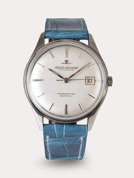 Jaeger LeCoultre – white dial, steel, automatic, 36mm K8835 geomatic model, movement 2019028, FDBE389/1 no. 1185349