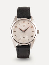 Omega – seconds sub-dial at 6 o'clock, stainless steel, mechanical, 1949, no. 11868202