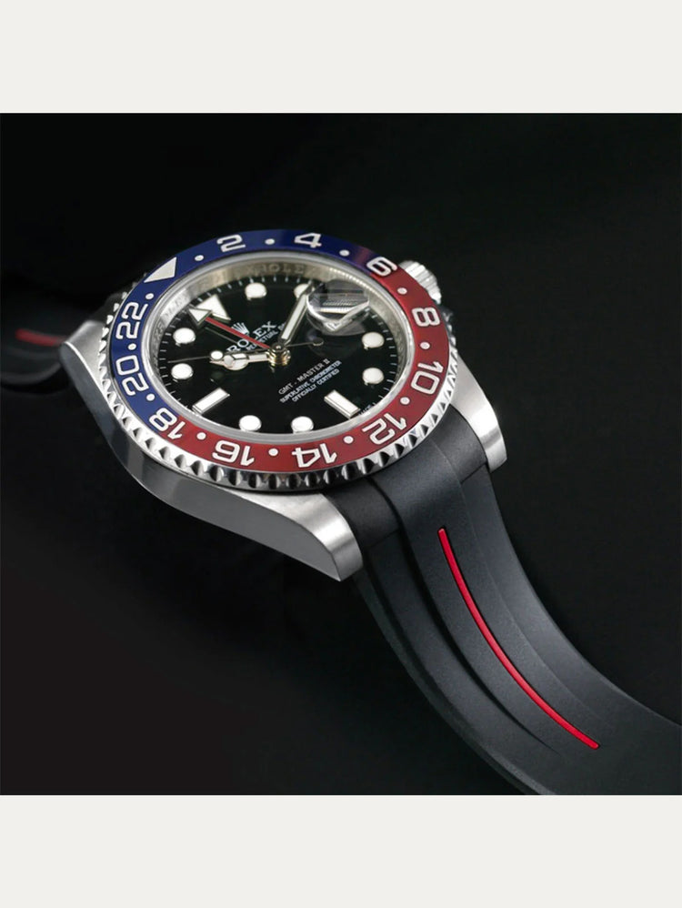 Rolex - Rubber B - Rubber strap for GMT Master II CERAMIC - Classic series