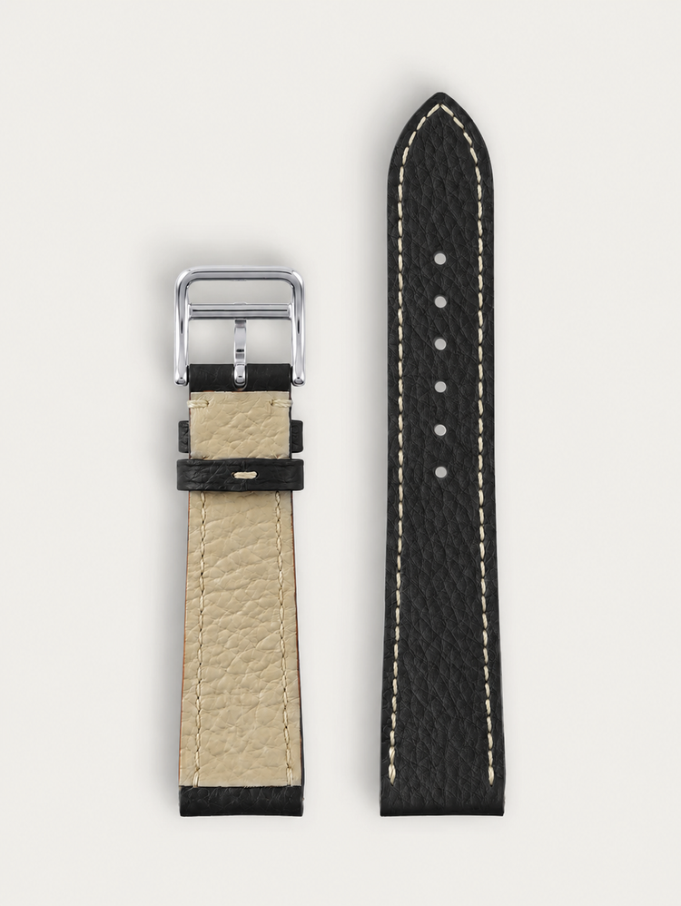 Hermès Heure H - Bracelet « Sellier » en buffle