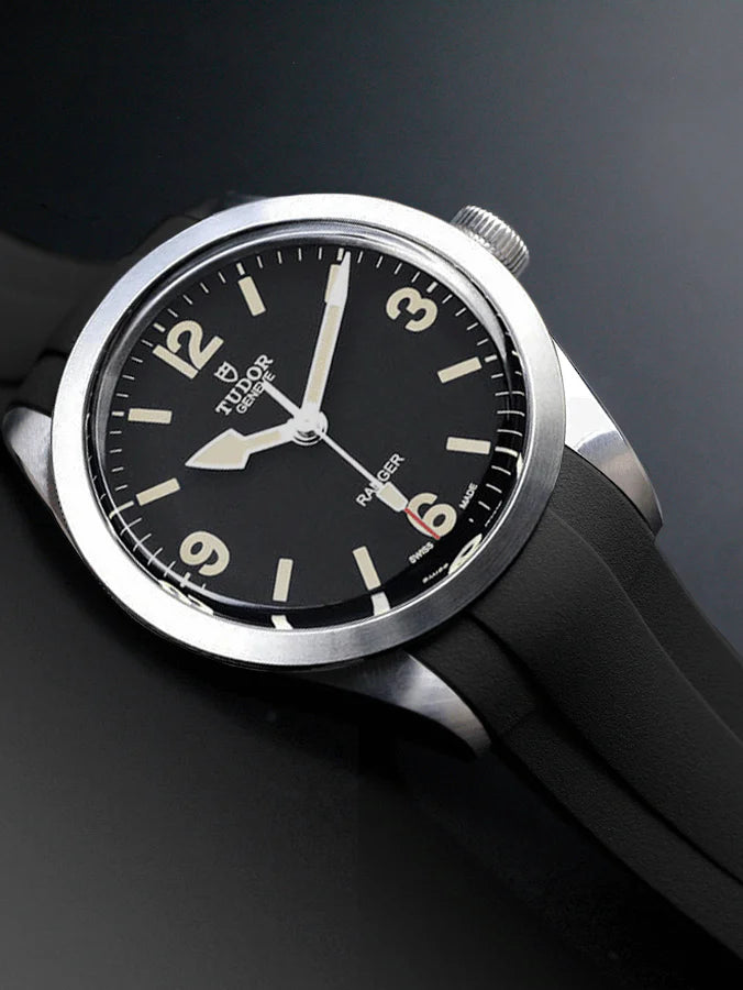 Tudor - Rubber B - Rubber Strap for Ranger 79950 - Pin Buckle Series