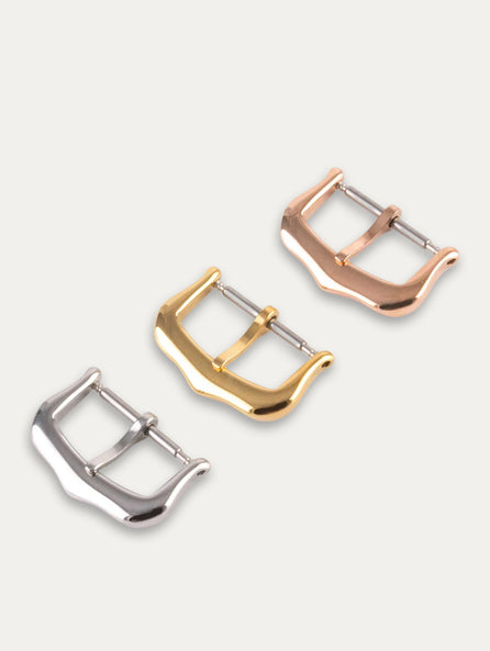 Pin buckle compatible with Cartier watch straps - 10mm, 12mm, 14mm, 16mm, 18mm