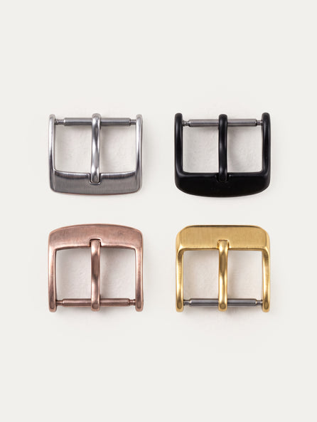 Generic classic pin buckle for leather watch straps