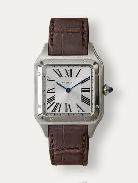 Cartier Santos Dumont (nouveaux modèles 2023) – Bracelet Alligator