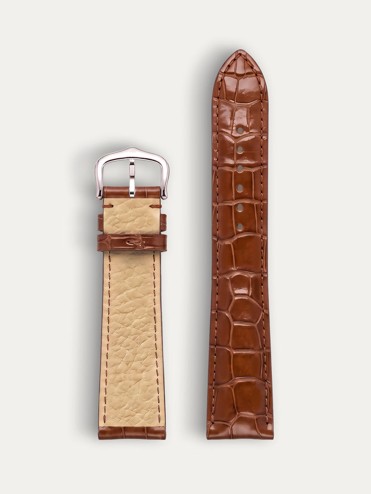 Cartier Tank – Bracelet Alligator Brillant