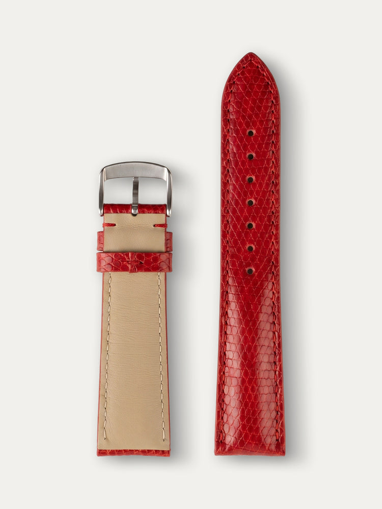 Bracelet cuir classique Essential - Lézard