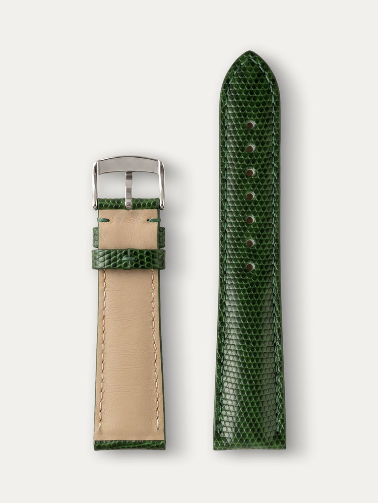 Bracelet cuir classique Essential - Lézard