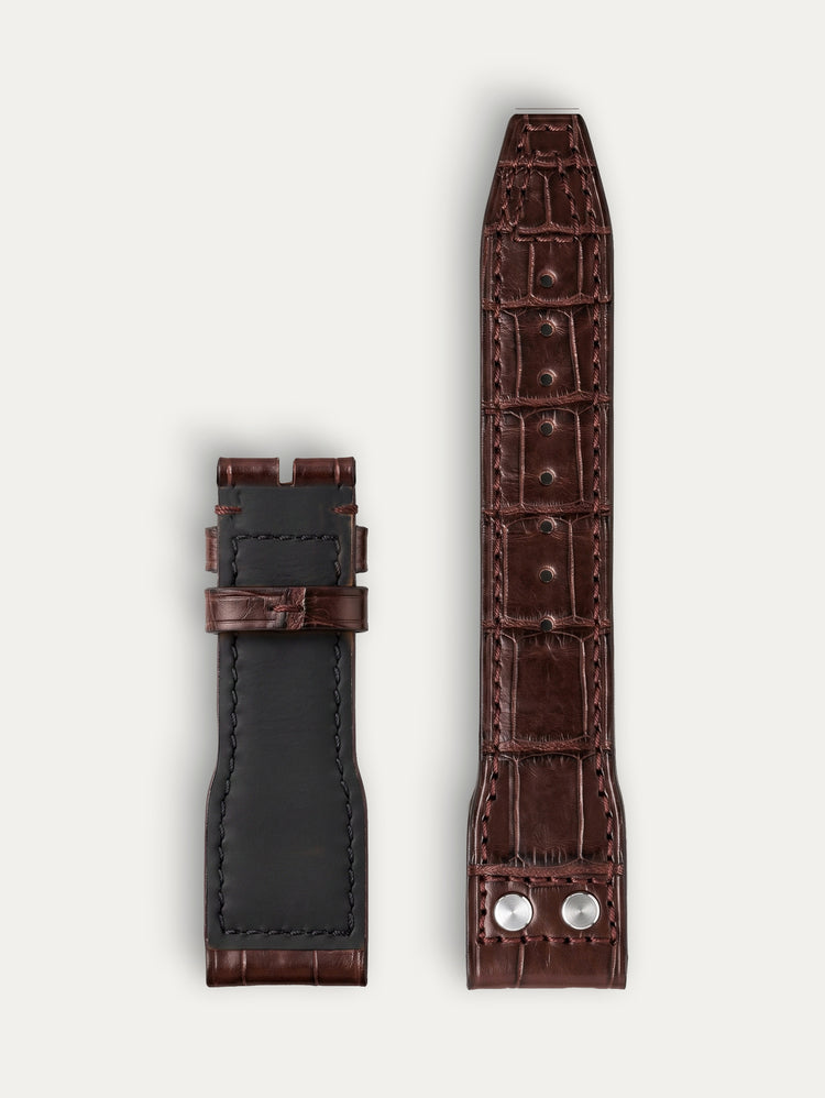IWC Big Pilot – Alligator strap with rivets
