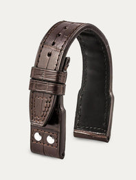 IWC Big Pilot – Alligator strap with rivets