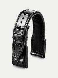 IWC Big Pilot – Alligator strap with rivets
