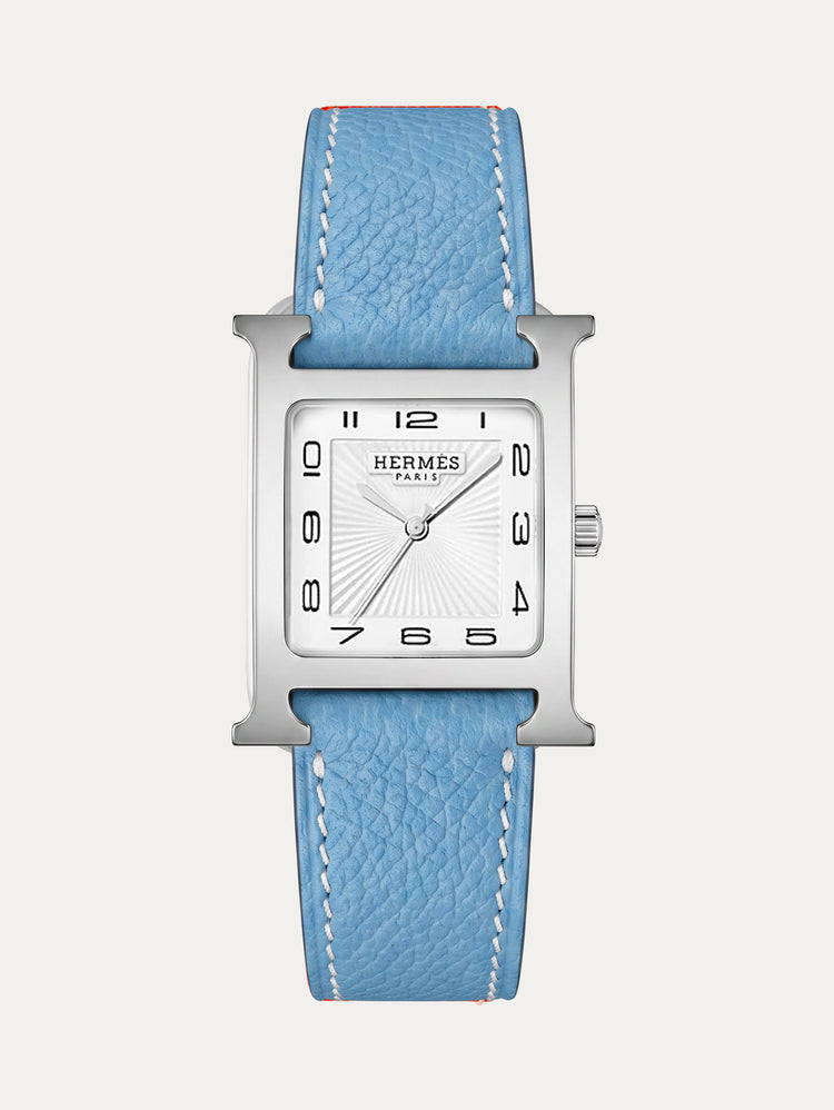 Hermès Heure H - Bracelet « Sellier » en buffle