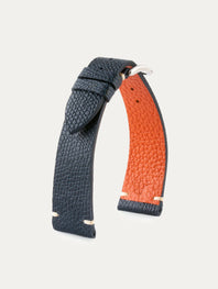 Bracelet cuir "Tribute to H." – Veau Grainé