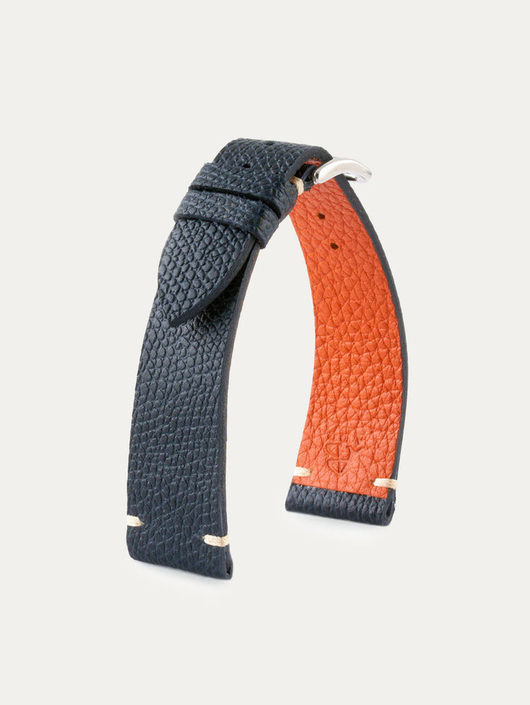 Bracelet cuir "Tribute to H." – Veau Grainé