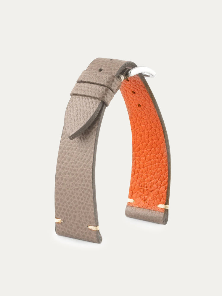 Bracelet cuir "Tribute to H." – Veau Grainé