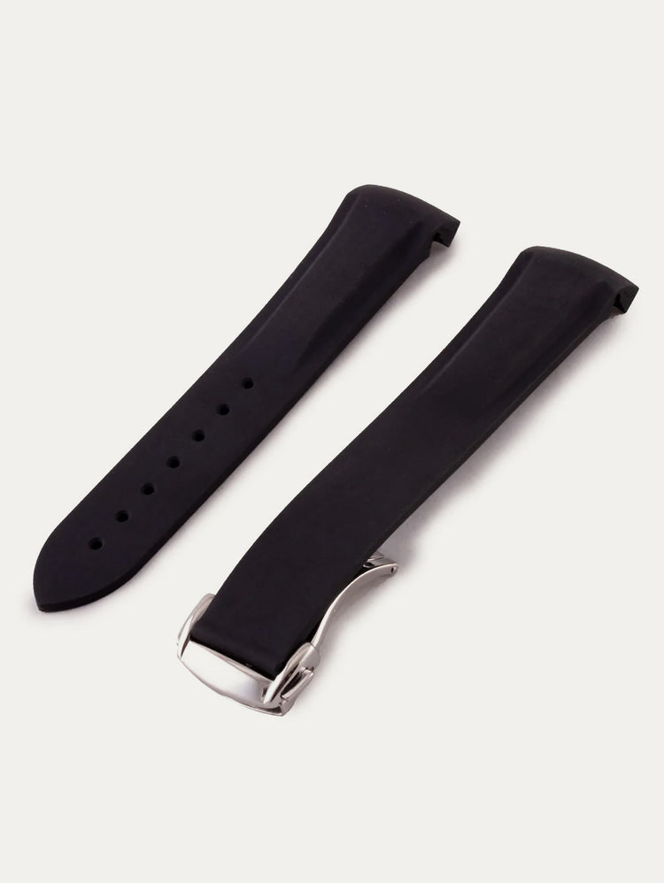 Omega Speedmaster / Seamaster - Integrated rubber strap - Stitched rubber