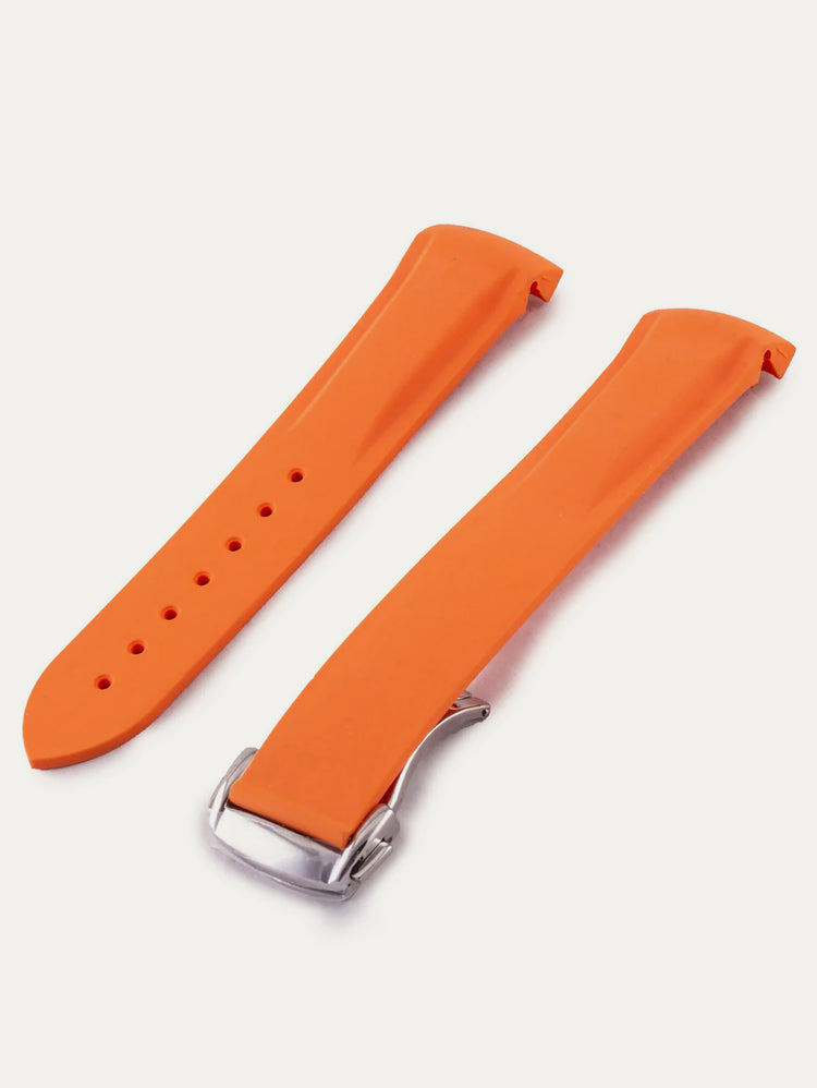 Omega Speedmaster / Seamaster - Integrated rubber strap - Stitched rubber