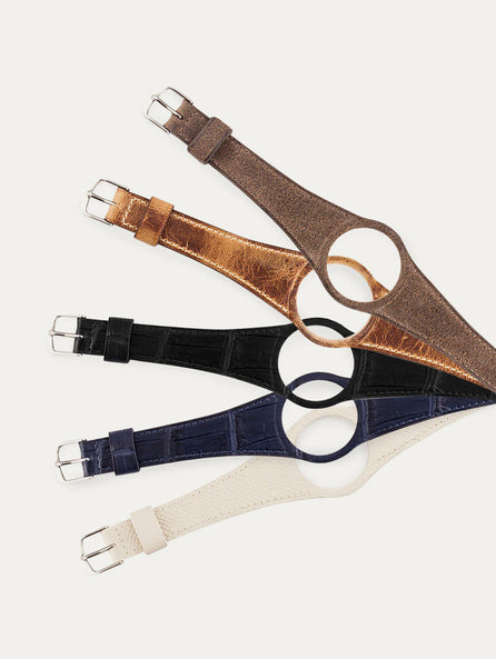 Omega Dynamic – Bracelet montre cuir