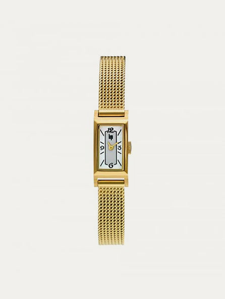Montre Lip - Churchill T13 maille milanaise dorée