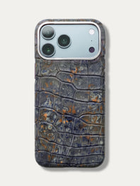 Leather Case for iPhone 18 Pro / 18 Pro Max - Alligator Jasper