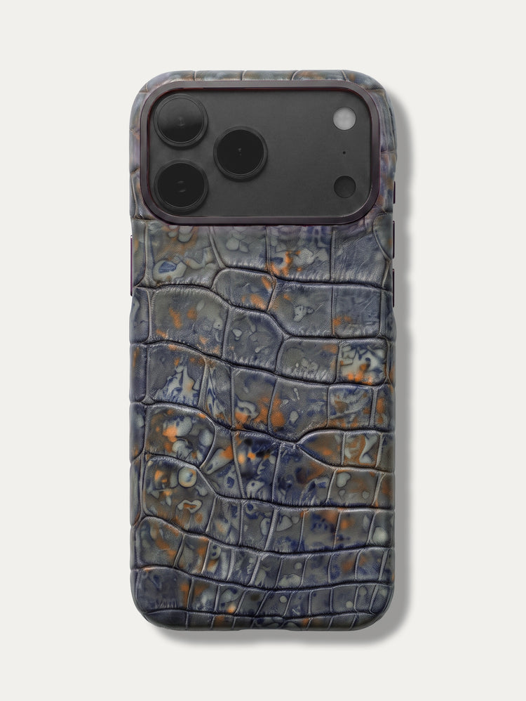 Leather Case for iPhone 18 Pro / 18 Pro Max - Alligator Jasper