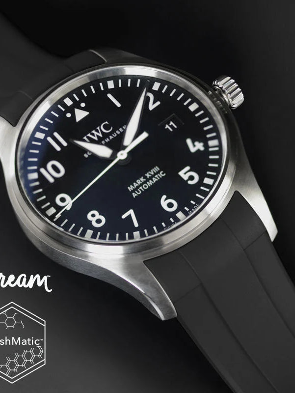 IWC - Rubber B - Bracelet caoutchouc pour Mark XVII et Mark XVIII - The Dream Strap