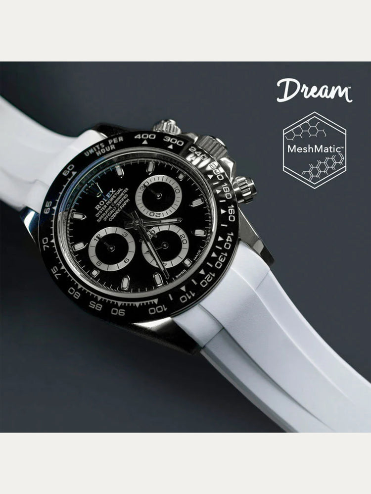 Rolex - Rubber B - Daytona Ceramic Bezel Oyster watch strap Rubber Strap (Pre-2023) - The Dream Strap