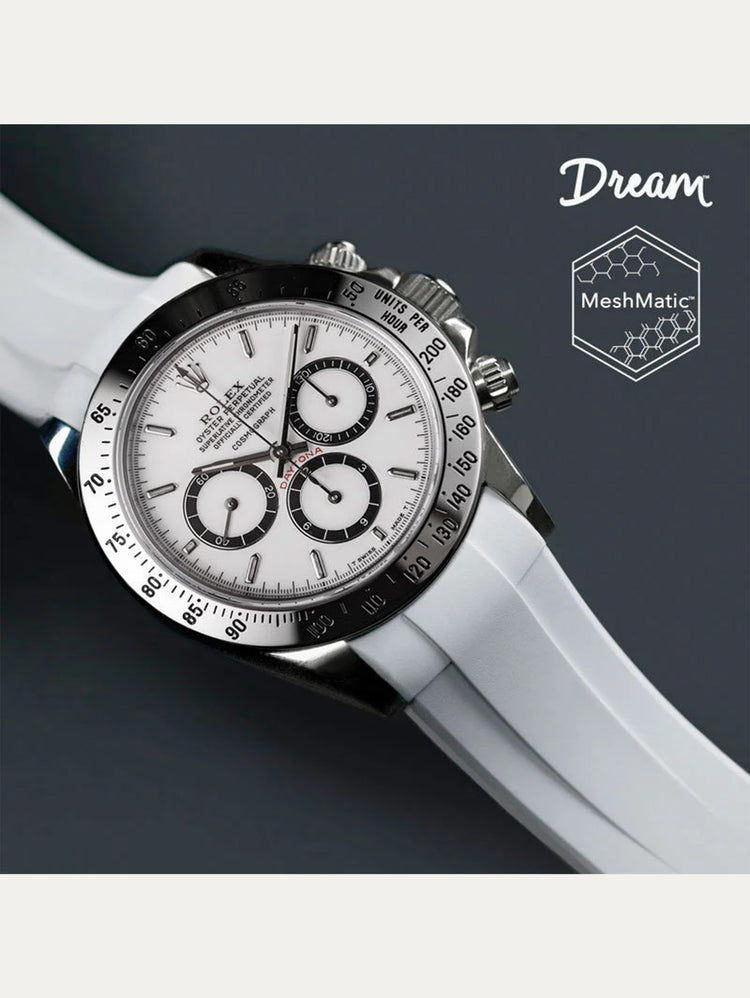 Rolex - Rubber B - Daytona Oyster Bracelet Rubber Strap for Steel, Two-Tone, and Yellow Gold (Pre-2023) - The Dream Strap