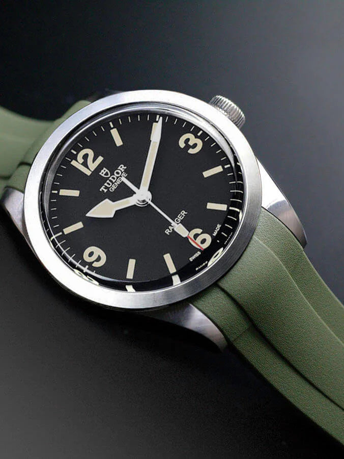 Tudor - Rubber B - Rubber Strap for Ranger 79950 - Pin Buckle Series