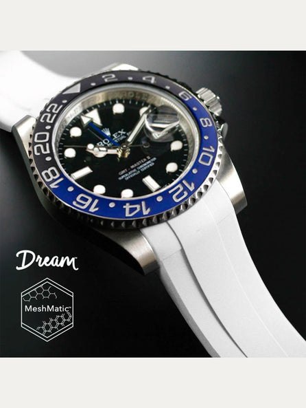 Rolex - Rubber B - Bracelet caoutchouc pour GMT Master II CERAMIC - The Dream Strap