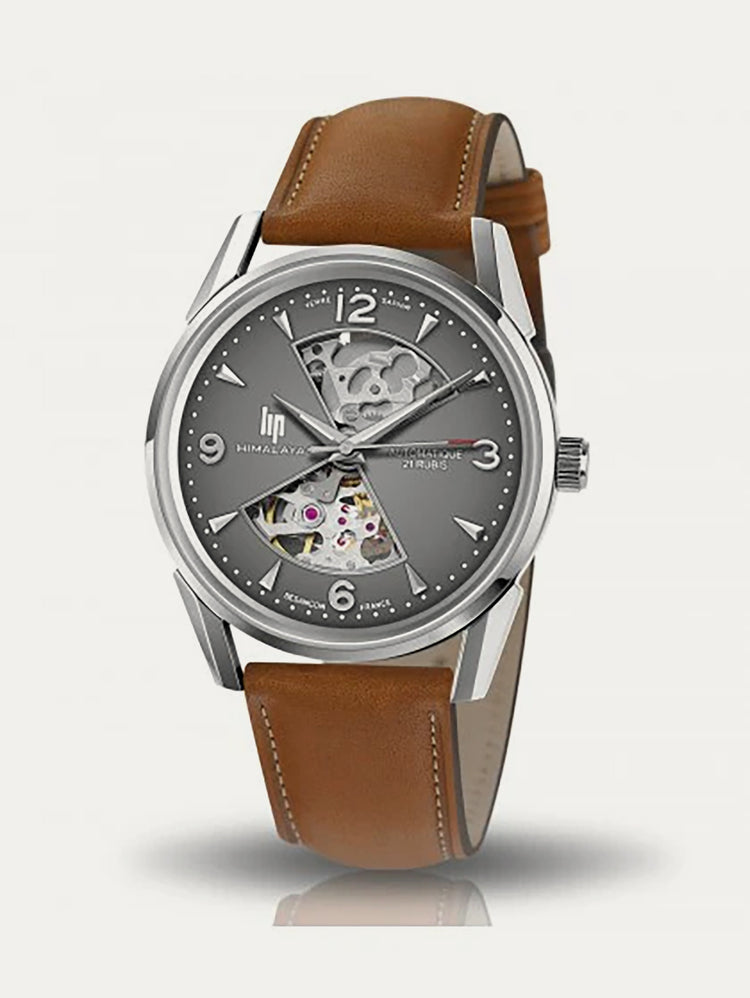 Lip Watch - Himalaya 40mm hourglass gray dial