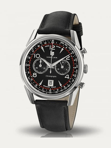 Montre Lip - Himalaya 40mm chronographe cadran noir