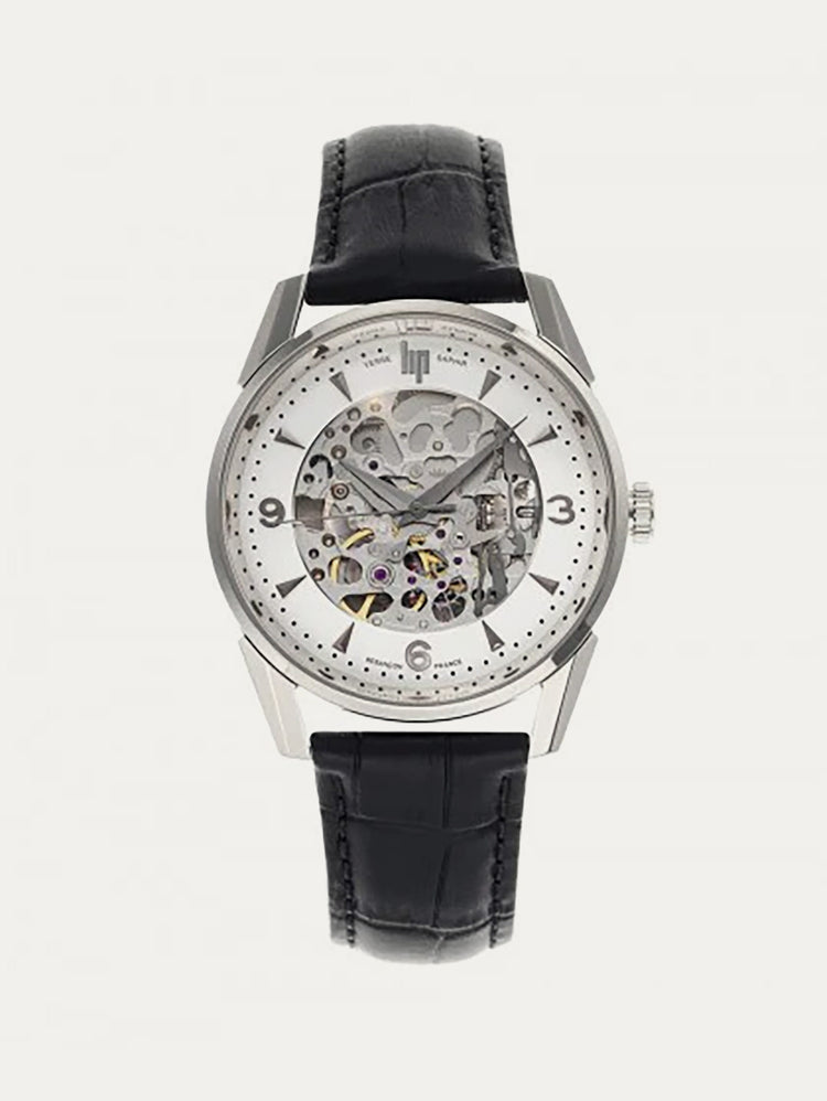 Montre Lip - Himalaya 40mm squelette argenté