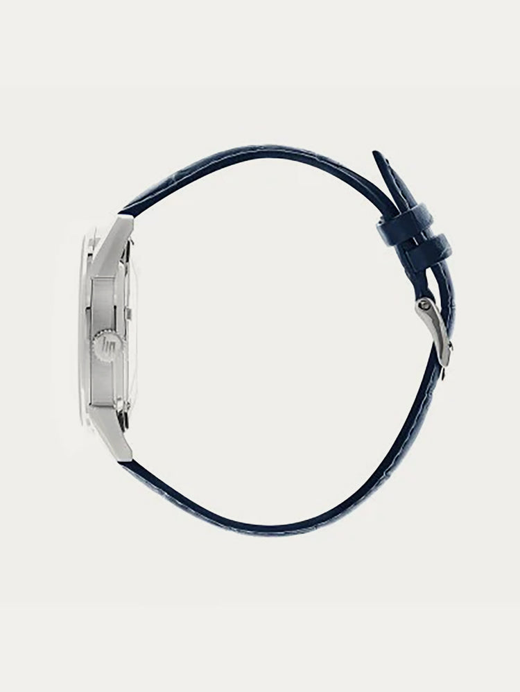 Montre Lip - Himalaya 40mm squelette bleu nuit