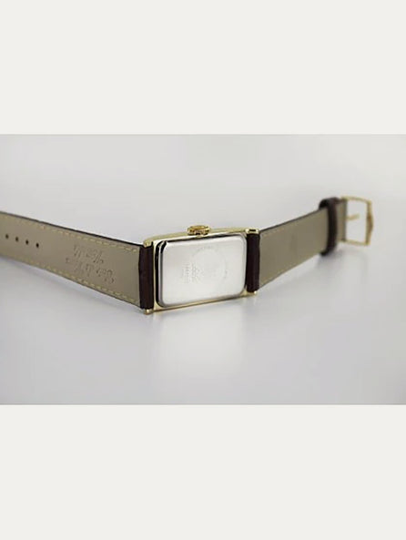 Montre Lip - Churchill T18 bracelet marron foncé