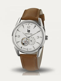 Montre Lip - Himalaya 40mm coeur battant bracelet marron