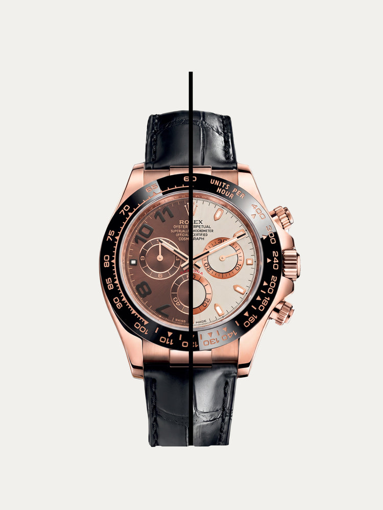 Rolex - Rubber B - Rubber strap for rose gold Daytona leather