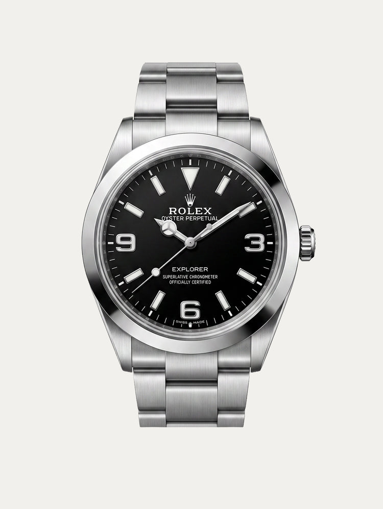 Rolex - Rubber B - Rubber Strap for Explorer I 39mm - Classic Series