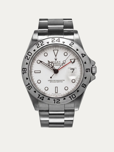 Rolex - Rubber B - Bracelet caoutchouc pour Explorer II 40mm - Série boucle ardillon