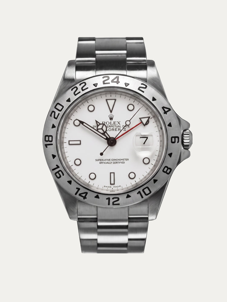 Rolex - Rubber B - Rubber Strap for Explorer II 40mm - Tang Buckle Series