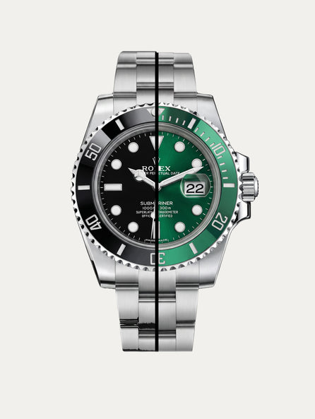 Rolex - Rubber B - Bracelet caoutchouc pour Submariner 40mm Ceramic - Édition Glidelock