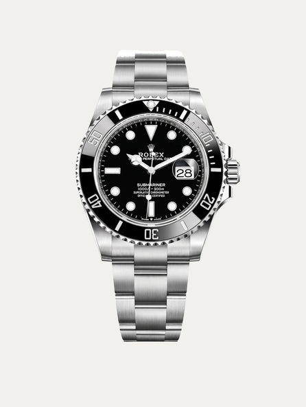 Rolex - Rubber B - Bracelet caoutchouc pour Submariner 41mm Ceramic - Série boucle ardillon