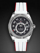 VulChromatic® Arctic White with Red Devil Accent (M110-WT/VCRD)