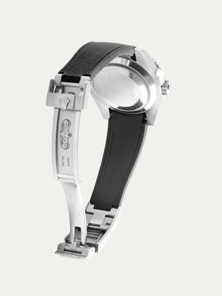 Rolex R Strap Premium – Bracelet Caoutchouc motif Cordura
