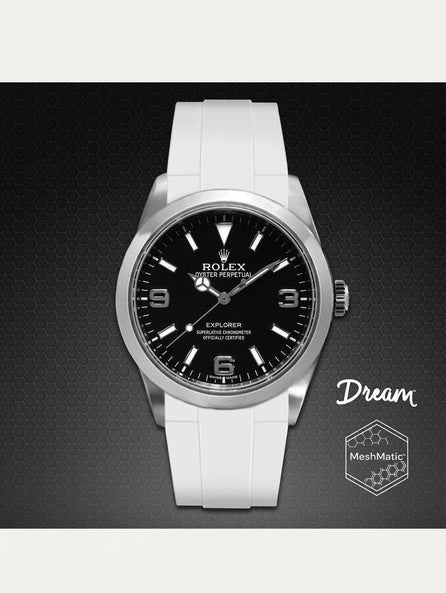 Rolex - Rubber B - Bracelet caoutchouc pour Explorer I 39mm - The Dream Strap
