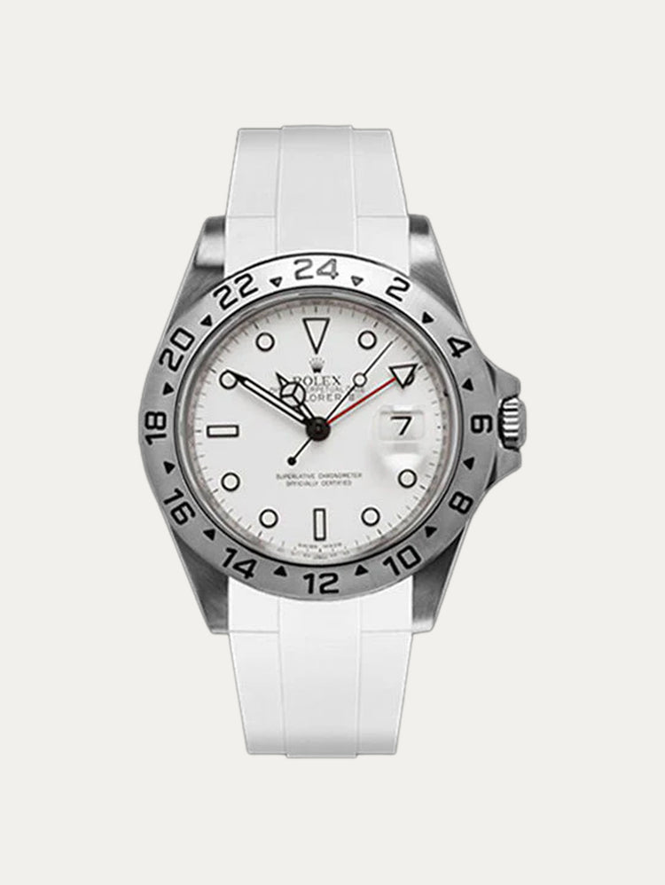 Rolex - Rubber B - Bracelet caoutchouc pour Explorer II 40mm - The Dream Strap