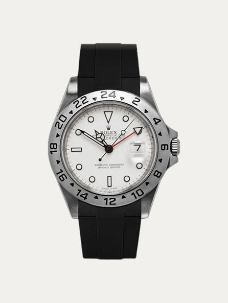 Rolex - Rubber B - Bracelet caoutchouc pour Explorer II 40mm - The Dream Strap