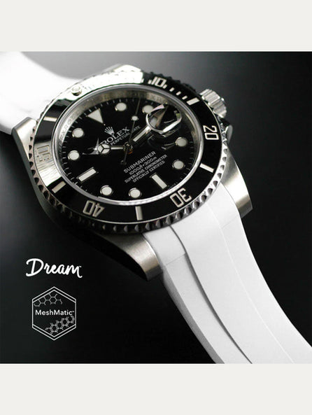 Rolex - Rubber B - Bracelet caoutchouc pour Submariner 40mm Ceramic - The Dream Strap