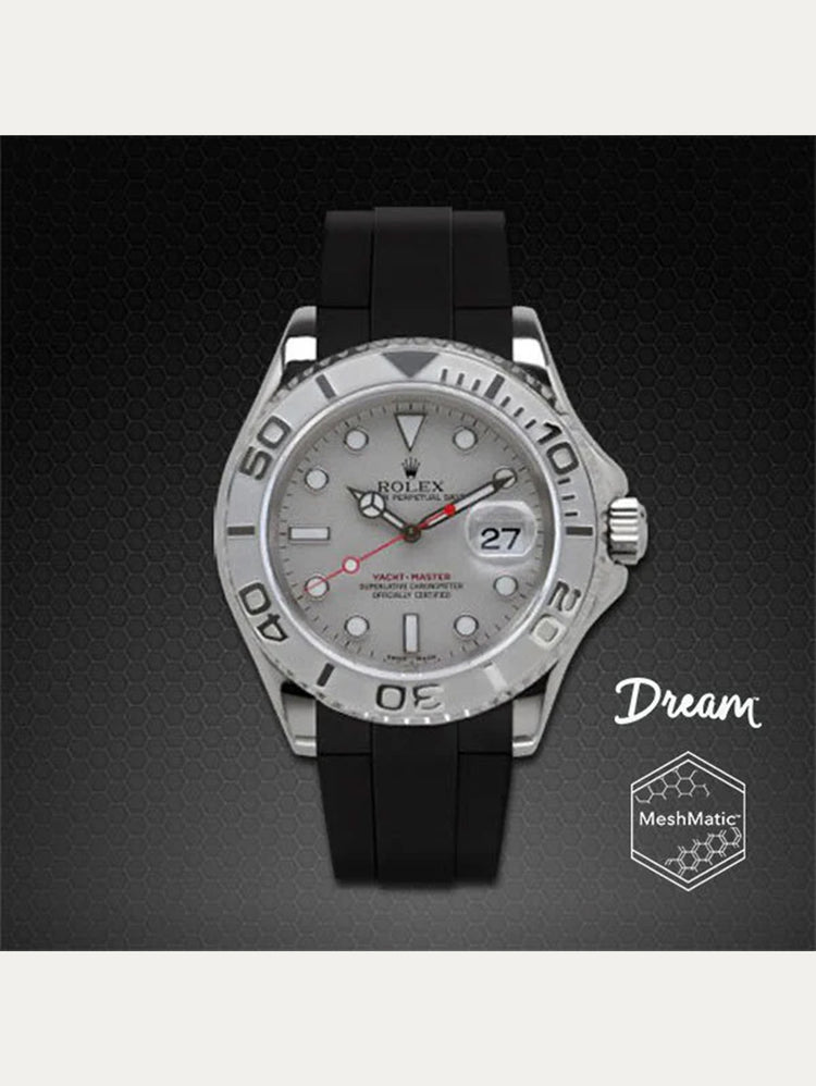 Rolex - Rubber B - Bracelet caoutchouc pour Yachtmaster 40mm - The Dream Strap