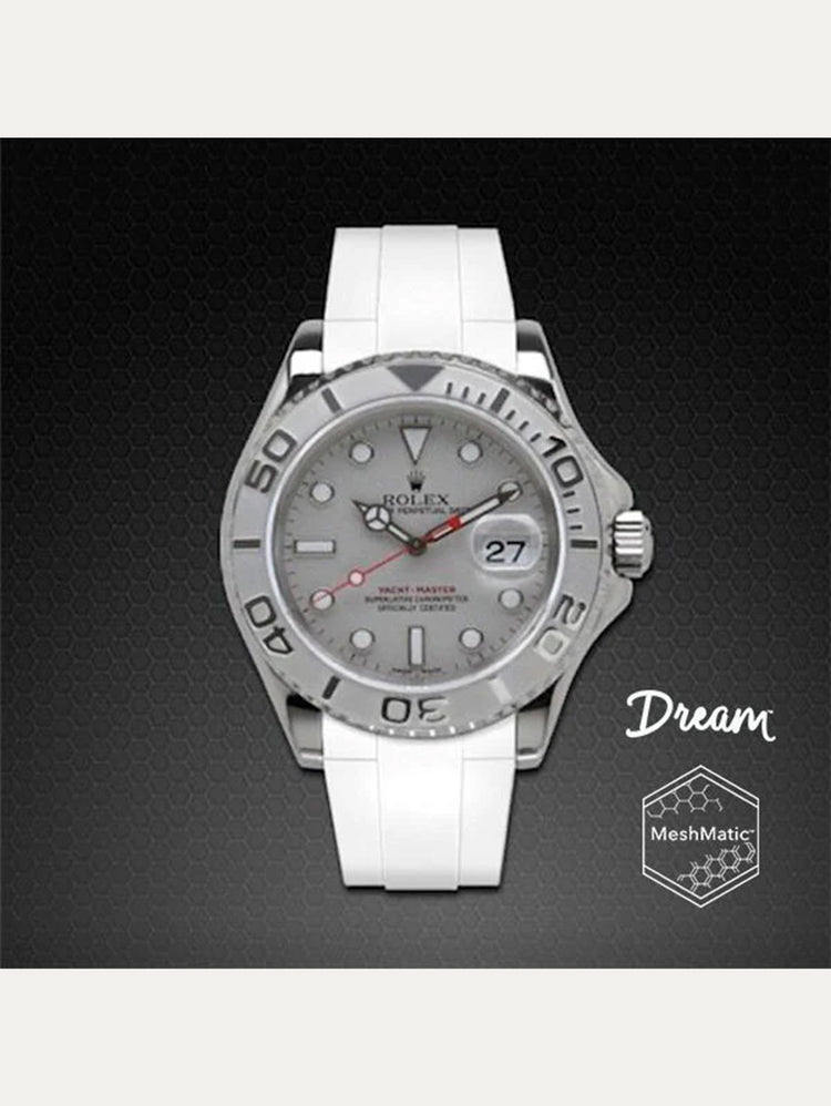 Rolex - Rubber B - Bracelet caoutchouc pour Yachtmaster 40mm - The Dream Strap